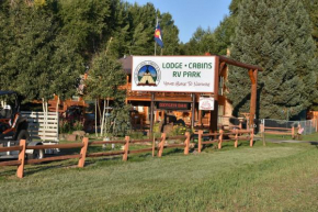 Гостиница Ute Bluff Lodge, Cabins & RV Park  Южный Форк